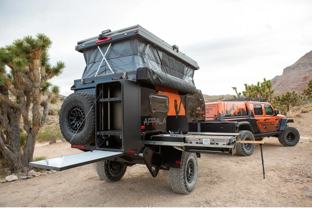 Coddiwomple Overland with AppalachianX set up.